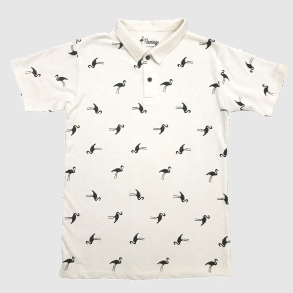 Polo White Flamingo (S2503BPO003)